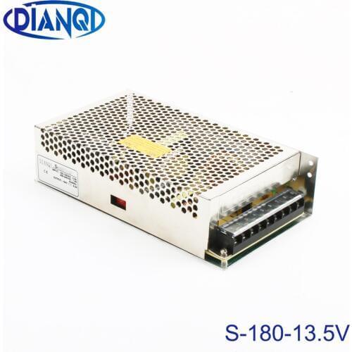 180W 13.3A 13.5V Switching Power Supply,110v 220V AC input,13.5V ac to dc transformer output power suply 13.3A S-180-13.5