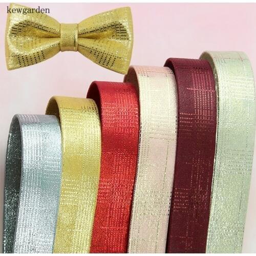 Kewgarden 1.5" 1" 3/8" Plaid Hot Stamping Fabric Layering Cloth Ribbon Composite Tape DIY Bow Accessories Handmade Tape 5 Meters