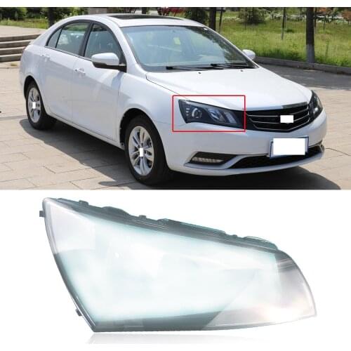 CAPQX For Geely Emgrand EC7 14-17 Front Head Light Headlamp Cover Shell Lampshade Bright Waterproof Lampcover Lamp Shade Cap Lid