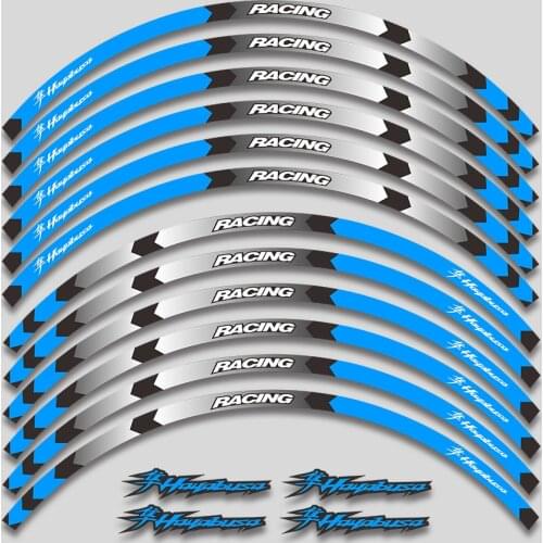 Hot Sell Thick Edge Outer Rim Sticker Stripe Wheel Decals FIT For SUZUKI Hayabusa GSXR 1300 GSX1300R GSXR1300R