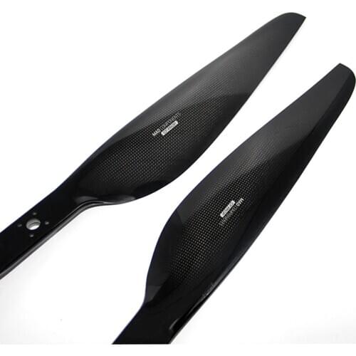 MAD40*13.1 inch Fluxer Pro-shine electric motor carbon propeller Lightweight Low Noise Blades Props for drone