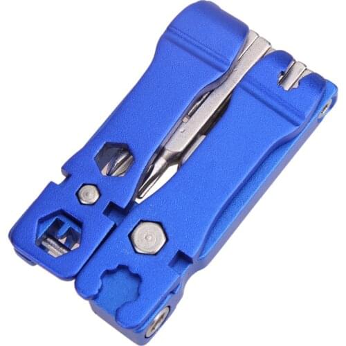 19 in 1 Multi Function Cycling Bike Repair tools Sets Mountain Road Bike Tool Kit Foldable Hex Wrench Cycle Screwdriver Tool