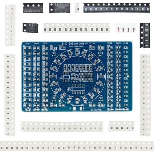 Smart Electronics Kits NE555+CD4017 Light Water Flowing Light LED Module DIY Kit