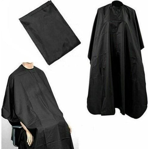 Black Hairdressing Cape Professional Hair-Cut Salon Barber Cloth Wrap Protect Gown Apron Waterproof Cutting Gown Hair Cloth Wrap