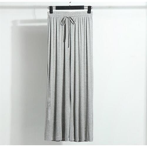 Night Wear Home Casual Nighty Modal Cotton Long Home Pants Plus Size Women Sleep bottoms Female Lounge Wear пижамные штаны