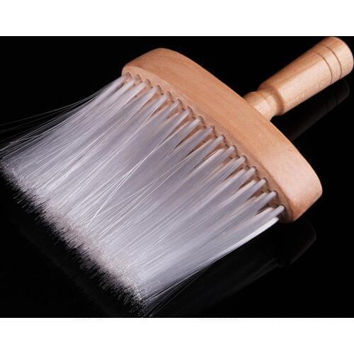 NEW arriveral Wooden Handle Barber Wide Neck Duster Salon Brush Hairdressing Hair Styling Tool