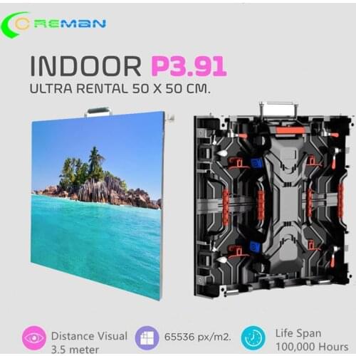 Concert led screen p3.91 led display out 500x500 Advertise Display Panels Led TV Wall Rental led Display