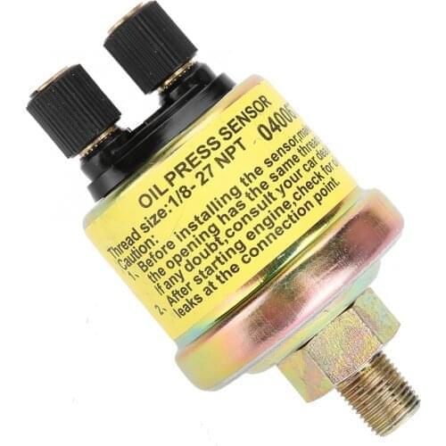 You two. Engine oil pressure sensor universal spare parts 1 / 8 NPT, suitable for high-end auto parts market