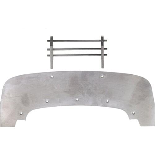 Metal Front Bumper Chassis Armor Protection Skid Plate for ARRMA 1/7 Felony Infraction Limitless RC Car Upgrade Parts