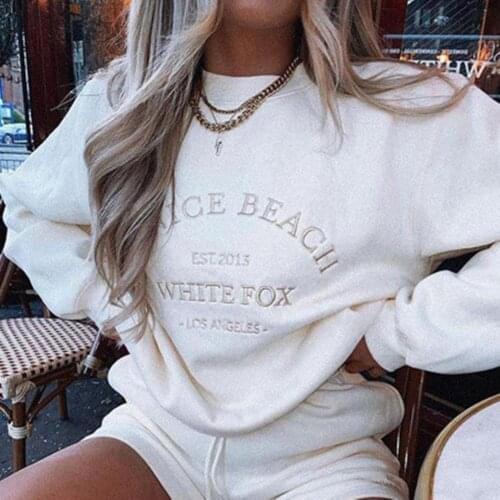 Oversized Hoodies Harajuku Streetwear Chic Letter Embroidery Hoodies Women Autumn Long Sleeve Hoodies Designer Sweatshirt 2021