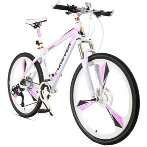 26/24 inch mountain bike bicycle 24/27 speed dual disc brakes for adult women and students
