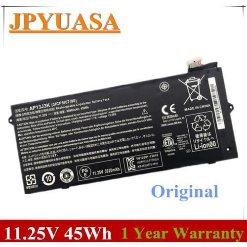 7XINbox 11.25V 45Wh Original AP13J3K AP13J4K Battery For Acer Chromebook C720 C720P C740 C720-2844 C740-C5U9 ZU12029-13020