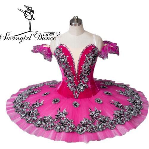 Free Shipping!Rose Red adult Ballet Tutu,Adult Ballet Stage Costumes,classical ballet tutu,professional ballet tutu BT8973