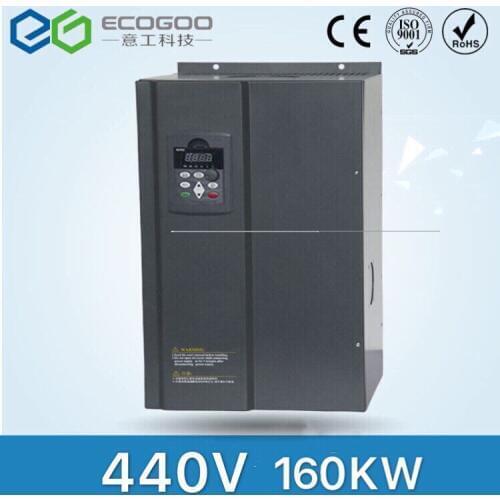 Frequency Inverter 160KW/3 Phase 440V/259A Frequency Inverter-Free Shipping- / Vfd 160KW