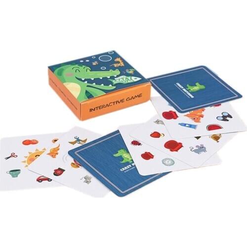 Children Memory Matching Game Pairing Card Puzzle Parent-Child Interactive Party Board Games Kids Early Education Toys
