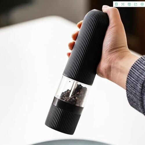 Electric salt and Pepper Grinder Mini Portable Pulverizer food Spice Grinder Kitchen Accessories For Cooking BBQ Gadget