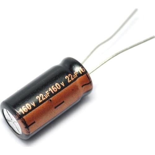 10PCS/LOT Electrolytic Capacitor 160V/22uF 160v 22uf 10*13 22uf 160v 22uf