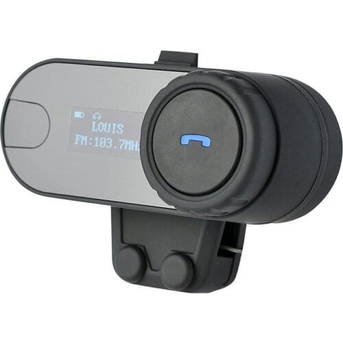 800m Motorcycle Bluetooth Helmet Headset BT Wireless Earphone Waterproof Handsfree Headphone Motorbike Headsets