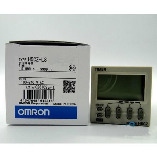 Good quanlity H5CZ-L8 / H5CZ-L8D Digital display time relay digital timer 9.999s - 9999h