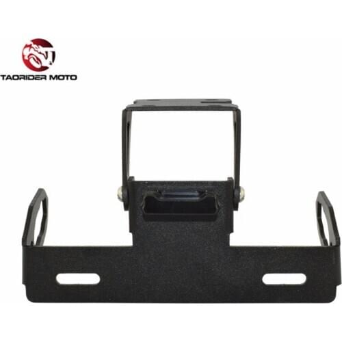 License Plate Holder Bracket Kit For Kawasaki Ninja 650 Z650 2017 2018 2019 2020 Tail Tidy Fender Eliminator with LED Light