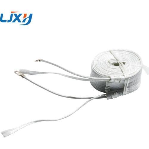 LJXH 30mm Wide Glass Fiber Heating Belt Electric Heating Tropical Belt Pipe Winding Heating Belt 220V