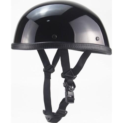 Motorcycle Helmets Nostalgia Retro Portable Light Casco Moto Helmet Half Scooter Cascos Vintage Chopper Biker Pilot Helmets DOT