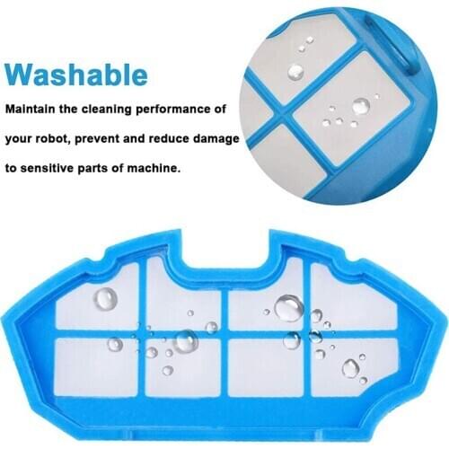 Washable Plastic Filter Parts For Ecovacs DEEBOT N79S N79 Cecotec Conga Excellence 990 5040 Eufy RoboVac 11 11C iboto aqua V710