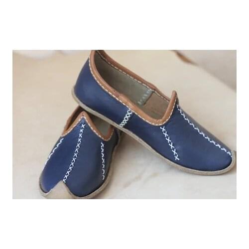 3 Stitched Leather Kerchief Genuine Leather Travel Shoes Leather Loafers and Flats Summer Shoes Handmade Men Shoes Turkish Shoes