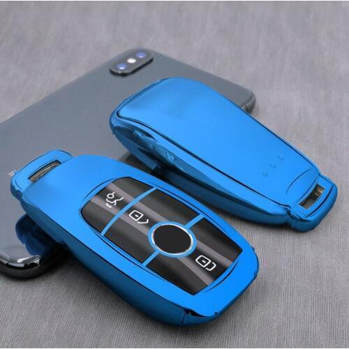 Soft TPU key case for car for Mercedes Benz 2017 E Class W213 2018 S class new SLC SLK Class E E200 E260 E300 E320 car key case