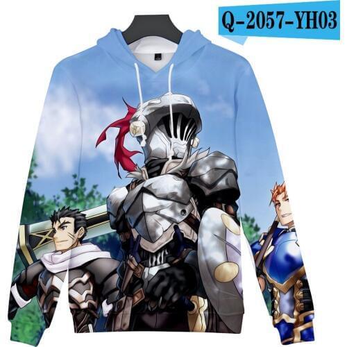 Coat Mooie kinderen Sweatshirts Goblin Slayer Hoodies Unisex Cosplay Capuchon RE Fullmetal Alchemist truien Kids Hot Sale Warm