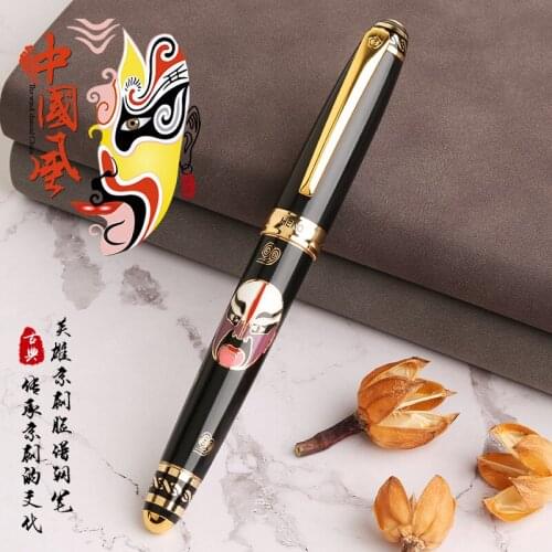 Hero Pen Peking Opera Signature Pen High-end Fountain Pen 0.5mm