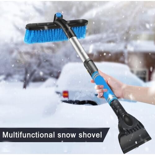 Winter Extendable Auto Car Magic Snow Remover Ice Scraper Wiper Deicing Ice Scraper Windshield Shovel Window Scraper Squeegee