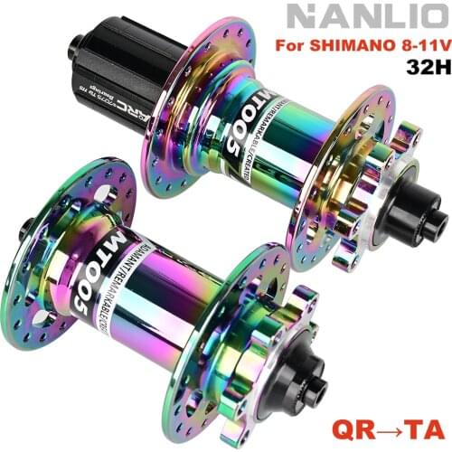 ARC NBK Bearing HUB MTB Hub Front 9/15x100 Rear 10x135 12x142 QR / Thru axle Bicycle Hub 4 pawls 48 clicks compatible with 8-11S