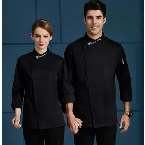 Unisex Wear Kitchen Chef Uniform Bakery Hotel Food Service Cook Coat Catering Restaurant Cooking Sushi Work Sushi Uniform Jacket