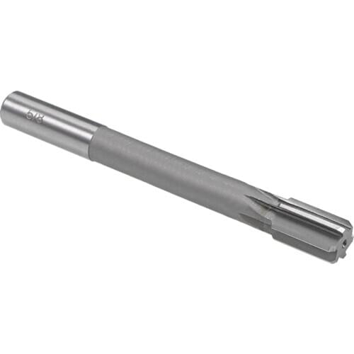 Uxcell 5/8" Chucking Reamer HSS H8 6 Straight Flutes Machine Milling Cutter Tool