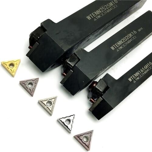 WTENN1616H16 WTENN2020K6 WTENN25205M16 External tool holder +TNMG160404 TNMG160408 carbide inserts turning tool turning insert