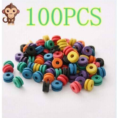YILONG New Durable "H" Type Grommets 100Pcs/Bag Tattoo Needle Pad for Tattoo Gun Needle Ink Tip Grip Kits accessoires
