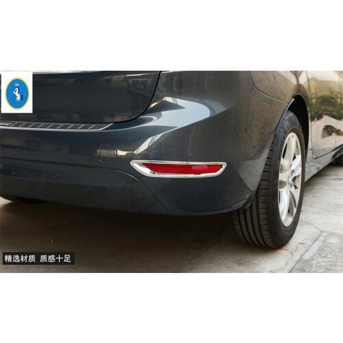 Yimaautotrims Rear Fog Lights Lamp Cover Trim 2 Pcs Fit For BMW 2 Series Tourer F45 F46 228i 2015 - 2018 ( 7 Seat Model ) ABS