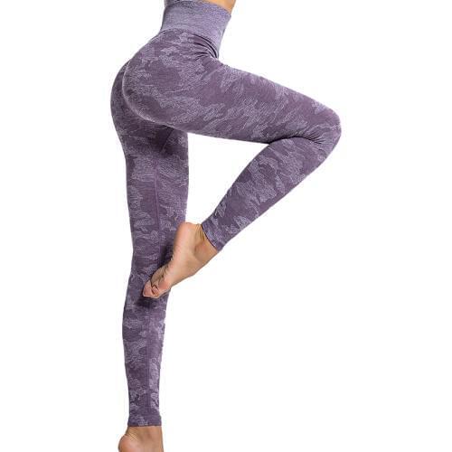 Women Camo Seamless Leggings Push Up High Waist Yoga Pants Leggings Sport Fitness Booty Gym Tummy Control Running Pants Women