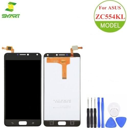 For Asus ZenFone 4 Max ZC554KL LCD Display Touch Screen Digitizer Assembly Replacement + Tools For ZenFone4 Max X001D 5.5" LCDs