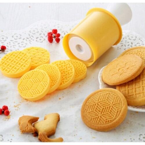 3D Silicone Biscuit Mould Food Grade Silicone Seal DIY Pastry Cake Biscuit Sealing Die Cut Candy Biscuit Mould Cooking Tool