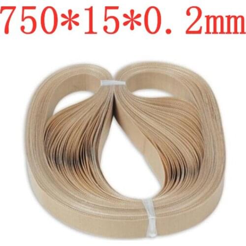 50pcs 750*15*0.2mm for FR-900/1000 sealing machine spare parts of Sealing Belt