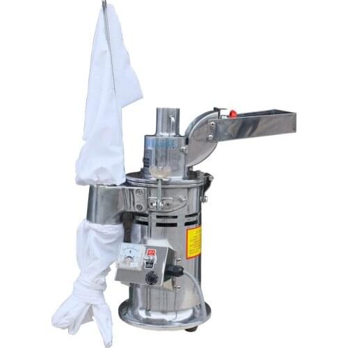 Automatic Hammer Continuous Mill Herb Grinder mincers DF-15 Grinder Capacity 1-15kg/h Rotate Speed 20000r/min