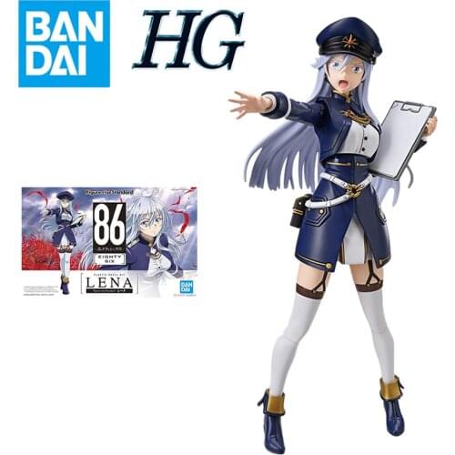 BANDFAI Figure-rise Original 86eightysix Bloody Regina Pvc Collection Model Toy Anime Figure Toys for Kids