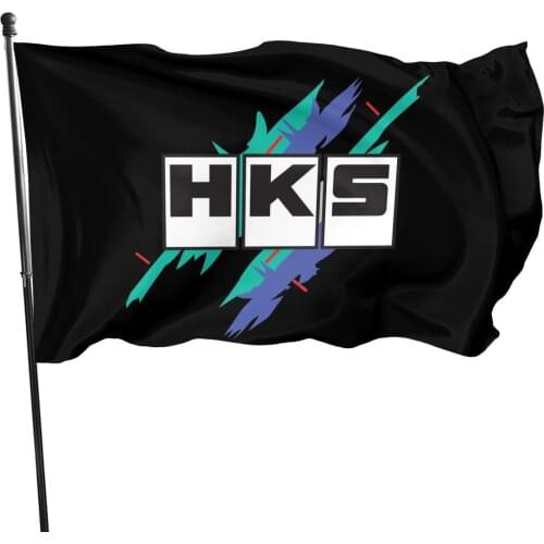 HKS flag for decoration 90x150cm