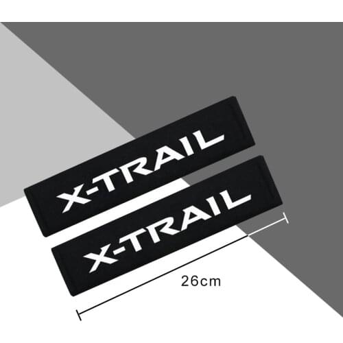 Cotton Safety belt car styling for Nissan X-TRAIL XTRAIL T30 T31 T32 2013-2019 Badge Car Sticker accessories Car Styling