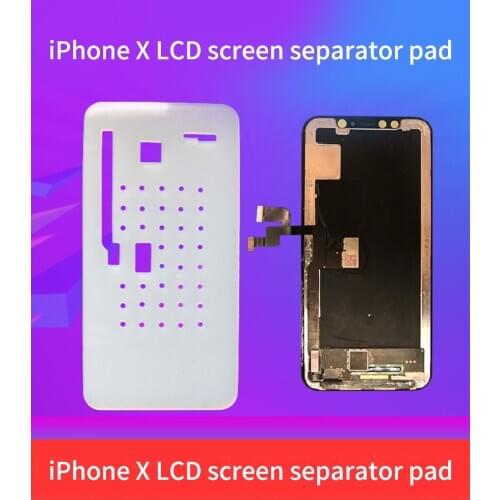 Iphone 8X separation and degumming special silicone pad Apple X8 degumming separation