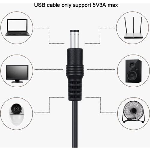 Cable to 5.5x2.1/2.5mm 3.5/2.5/4.0/4.8mm Micro USB/Type C/Mini USB 90 Degree Power Cord for Router Cellphone Au18 21 Dropship