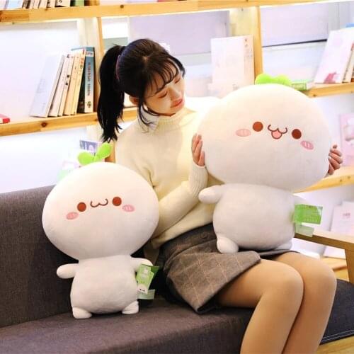 Low Price 25-65cm Funny Cartoon Anime Toys Stuffed Lovely Dumpling Rabbit Animal Plush Doll for Kids Children Girls Soft Gift