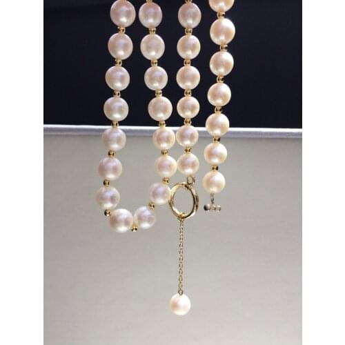 Real Fresh Water Pearl 18k Gold Cover Alloy Only 1pc Bracelet, Necklace, earrings